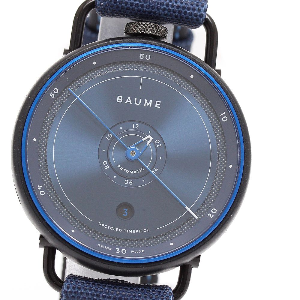 ボーム＆メルシェ Baume - Mercier オーシャン エディション デイト ボーム42 mm 自動巻き メンズ保証書付き_918442