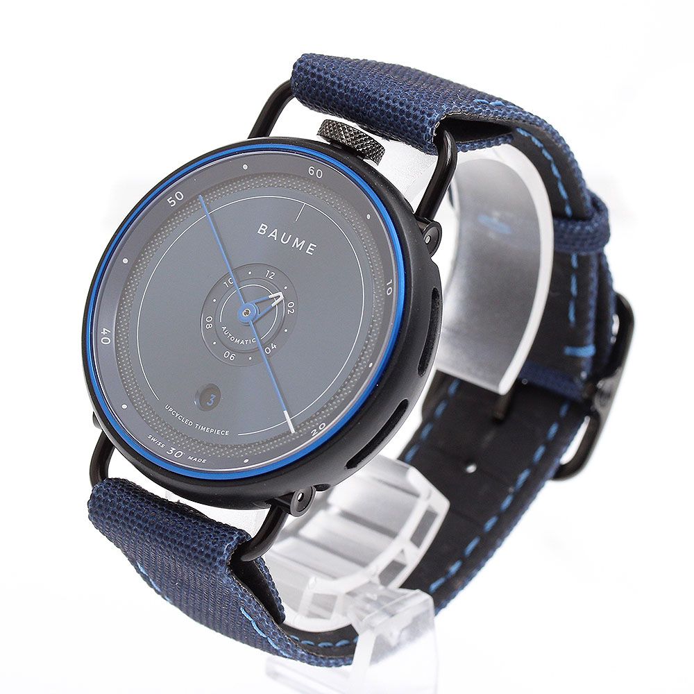  ボーム＆メルシェ Baume Mercier オーシャン エディション デイト ボーム42 mm 自動巻き メンズ保証書付き_918442 自動巻き時計 腕時計(アナログ)