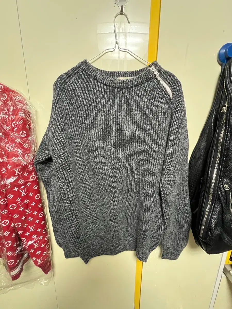 メゾンキツネ サイドジッパー ニット