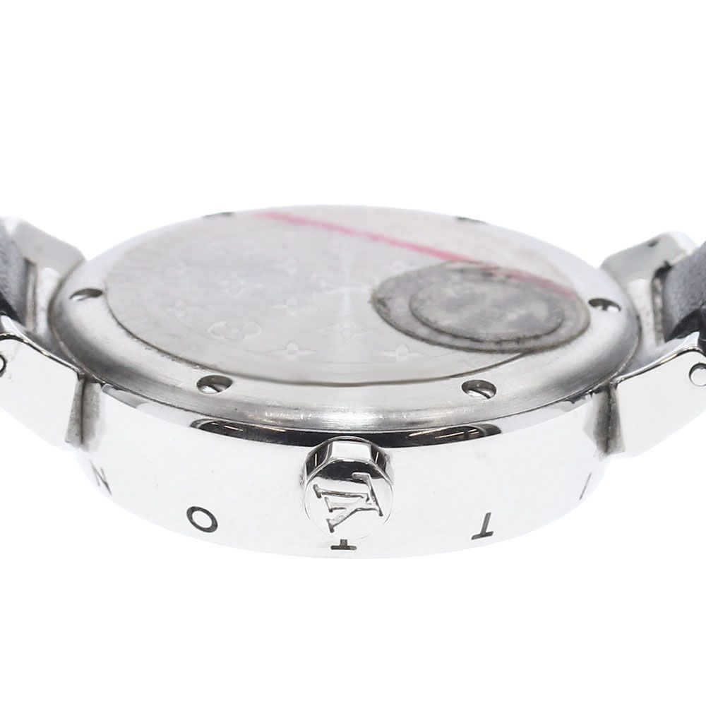  ルイ ヴィトン LOUIS VUITTON Q 121 C タンブール デイト クォーツ レディース_887414 腕時計(クォーツ) 腕時計(アナログ)