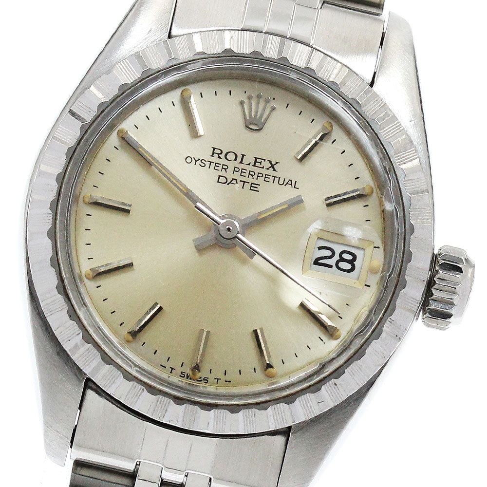 ロレックス ROLEX 6924 オイスターパーペチュアルデイト Cal.2030 自動巻き レディース_910945