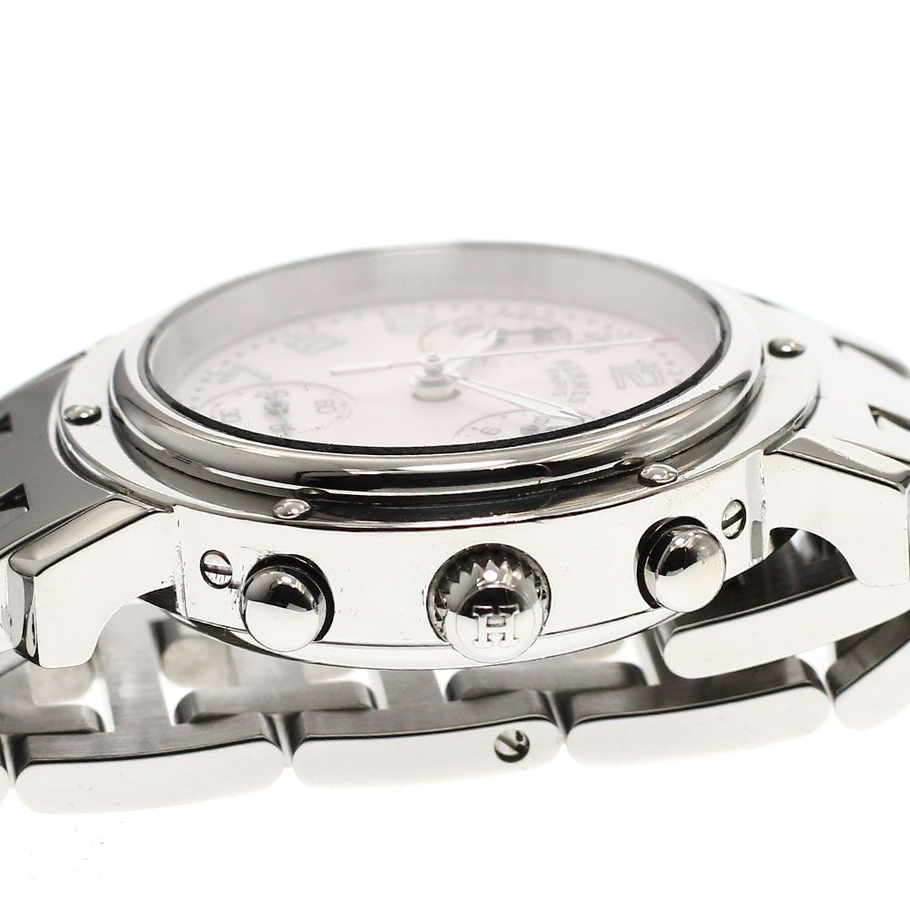  エルメス HERMES CL 1.310 クリッパークロノ デイト クォーツ レディース _917175 腕時計(クォーツ) 腕時計(アナログ)