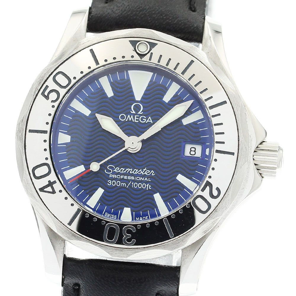 オメガ OMEGA 2283.80 シーマスター 300 デイト クォーツ レディース _824159