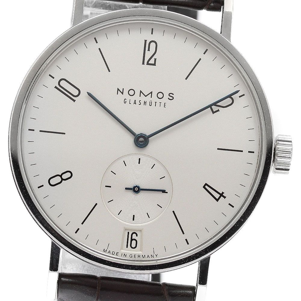 ノモス NOMOS タンゴマット スモールセコンド デイト 自動巻き メンズ保証書付き_918730