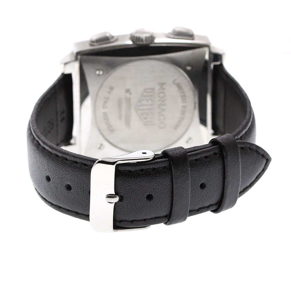  ホイヤー Heuer CS2110 モナコ 復刻モデル 5000本 クロノグラフ 自動巻き メンズ_919420 きちんと感 自動巻き時計 腕時計(アナログ)