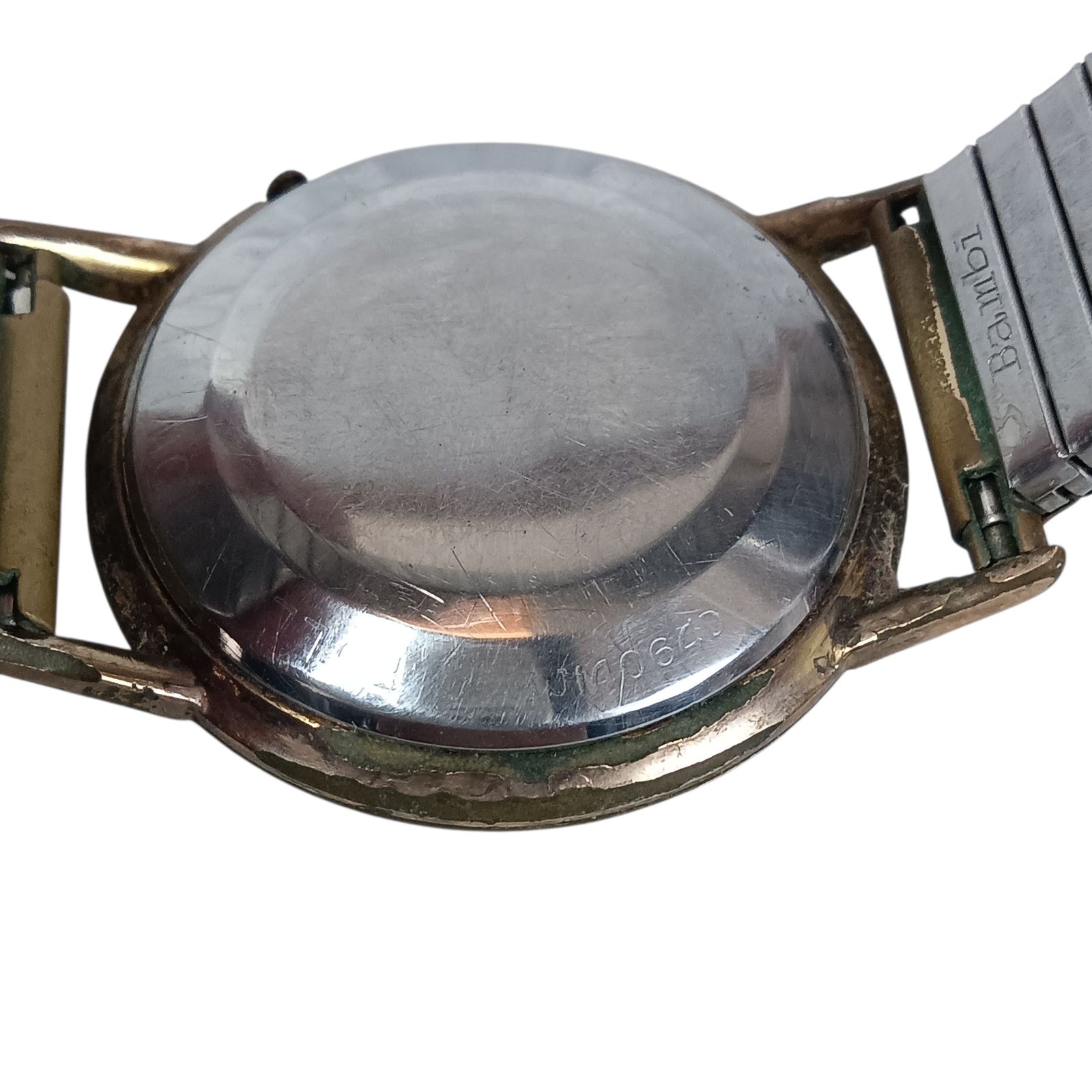  稼働 1111 2 Seiko matic セイコー マチック J14064D メンズ腕時計 自動巻き ゴールド色 高級感 自動巻き時計 腕時計(アナログ)