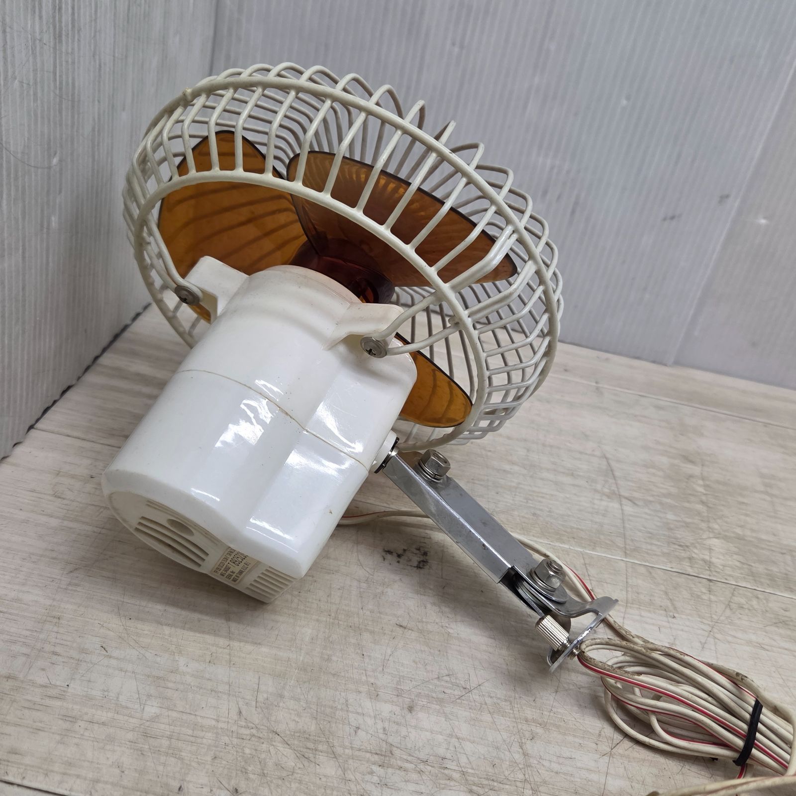 10 S99647 扇風機 カーファン 12V 昭和レトロ アンティーク 家電