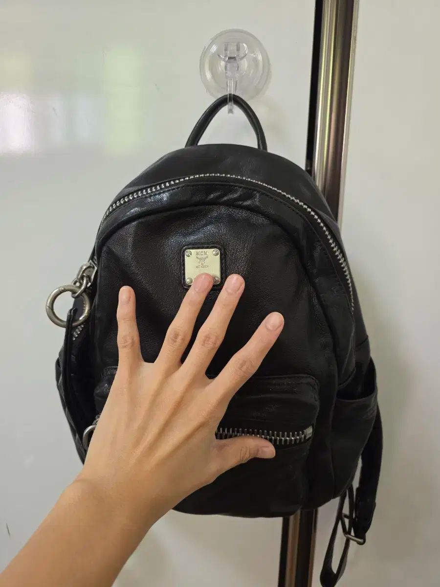 MCM ブラック ミニ バックパック バッグ