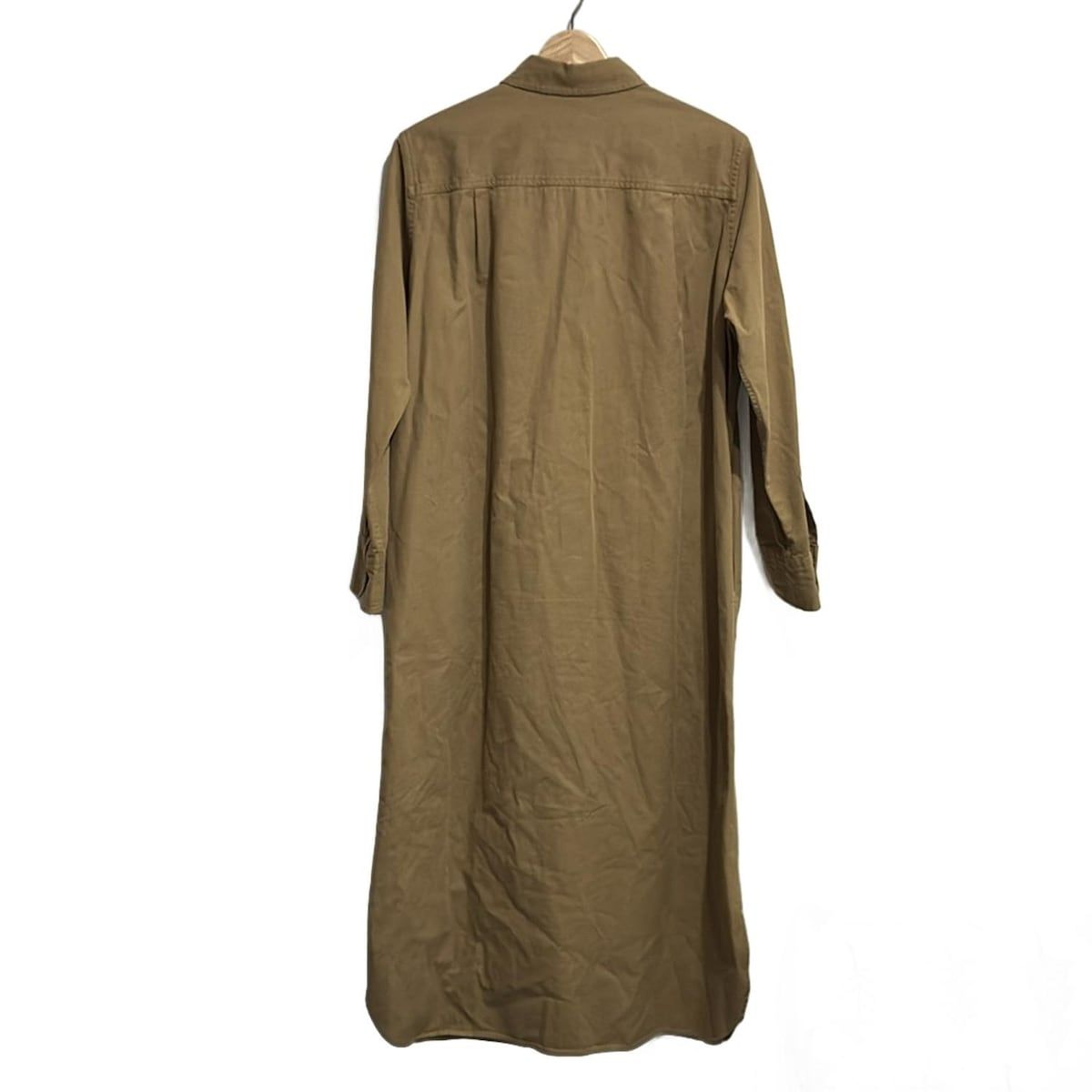 Plage プラージュ ワンピース サイズ38 M レディース - ライトブラウン レギュラー 長袖 ロング シャツワンピ