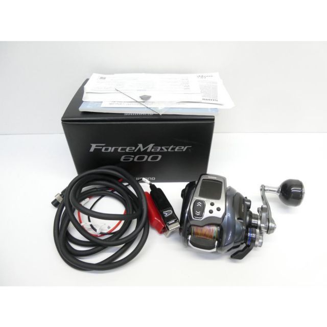 シマノ SHIMANO Force Master モデル 600RIGHT 保証書 2026 8 15 付 電動リール WS2371