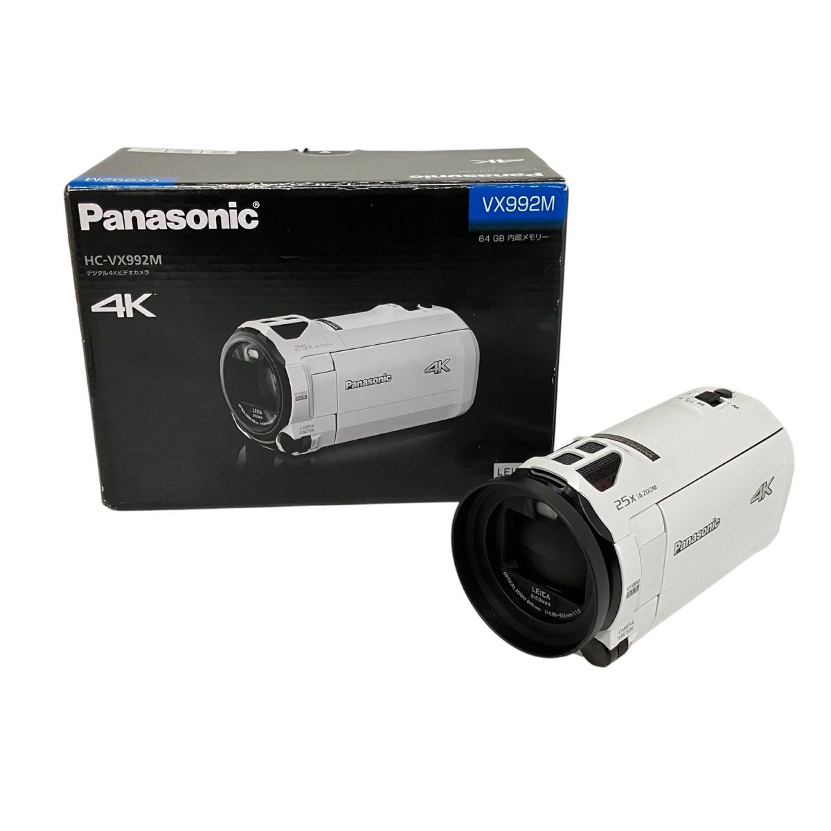 Panasonic HC-VX992M デジタル 4K ビデオカメラ 2020年製 パナソニック B10602797