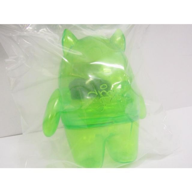 未開封品 CASPER CASPCHAN キャスプチャン クリアグリーン ソフビ