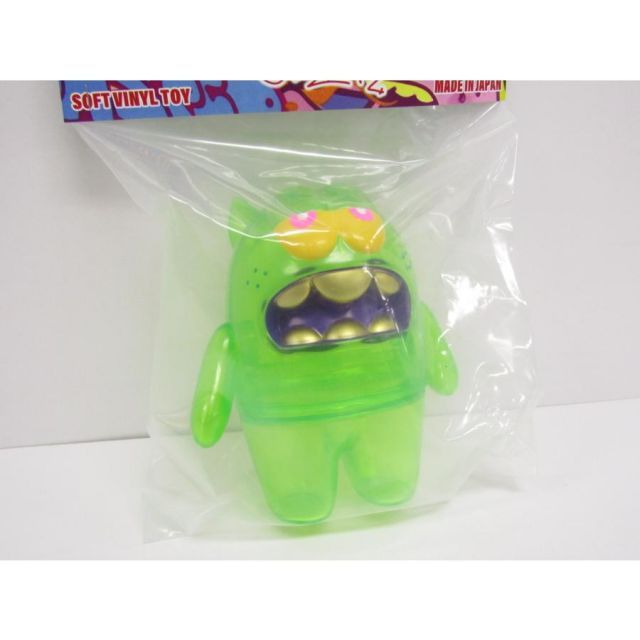 未開封品 CASPER CASPCHAN キャスプチャン クリアグリーン ソフビ