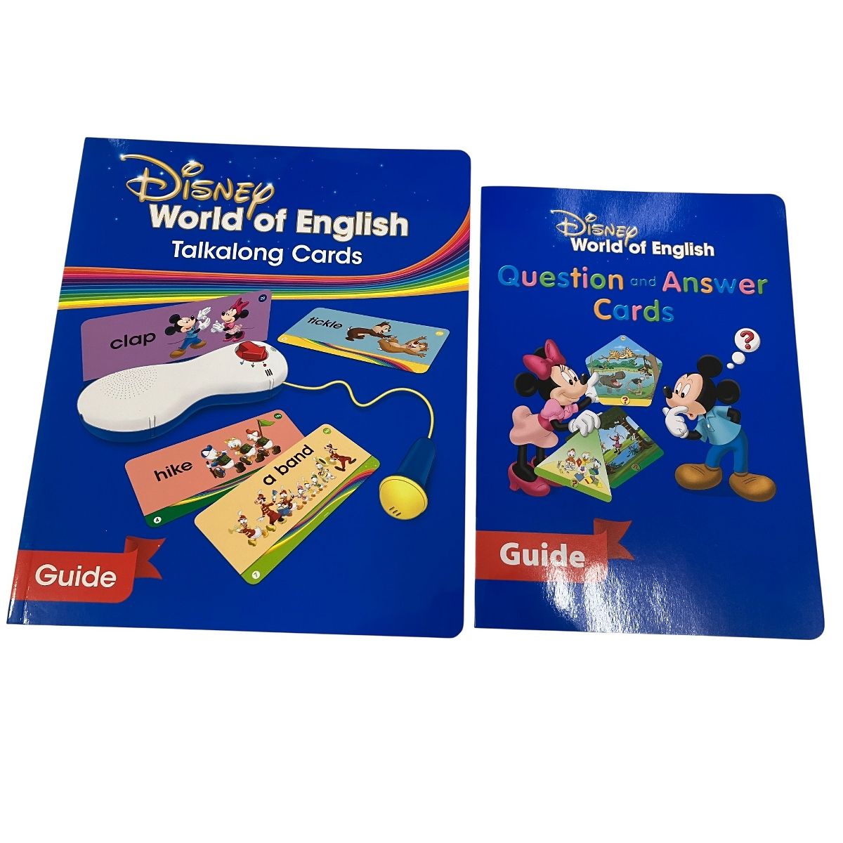 DWE 2021年頃 含 トークアロング カード セット Q-A ディズニー 英語 良好