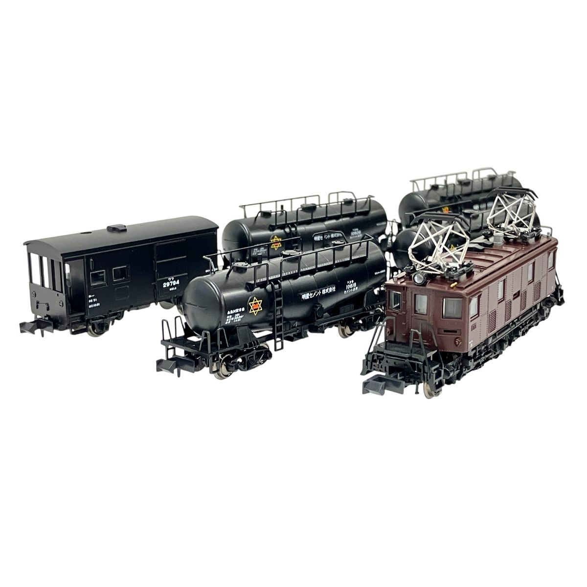 KATO 10-1184 ED 19 タキ10600セメント輸送列車 明星セメント 6両セット 鉄道模型 Nゲージ 良好