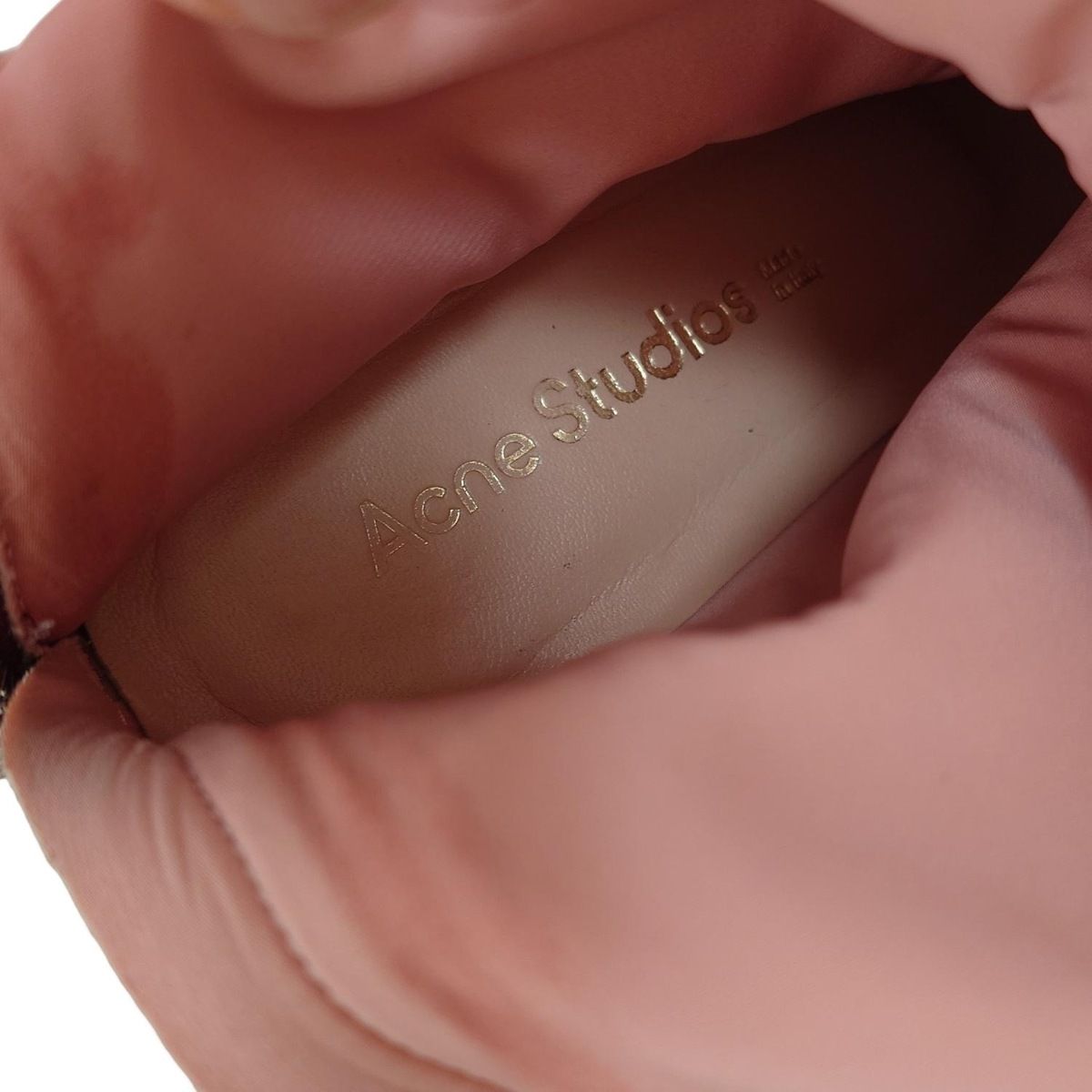  ACNE STUDIOS アクネ ストゥディオズ ショートブーツ 37 レディース - ボルドー レザー ブーティ ブーツ