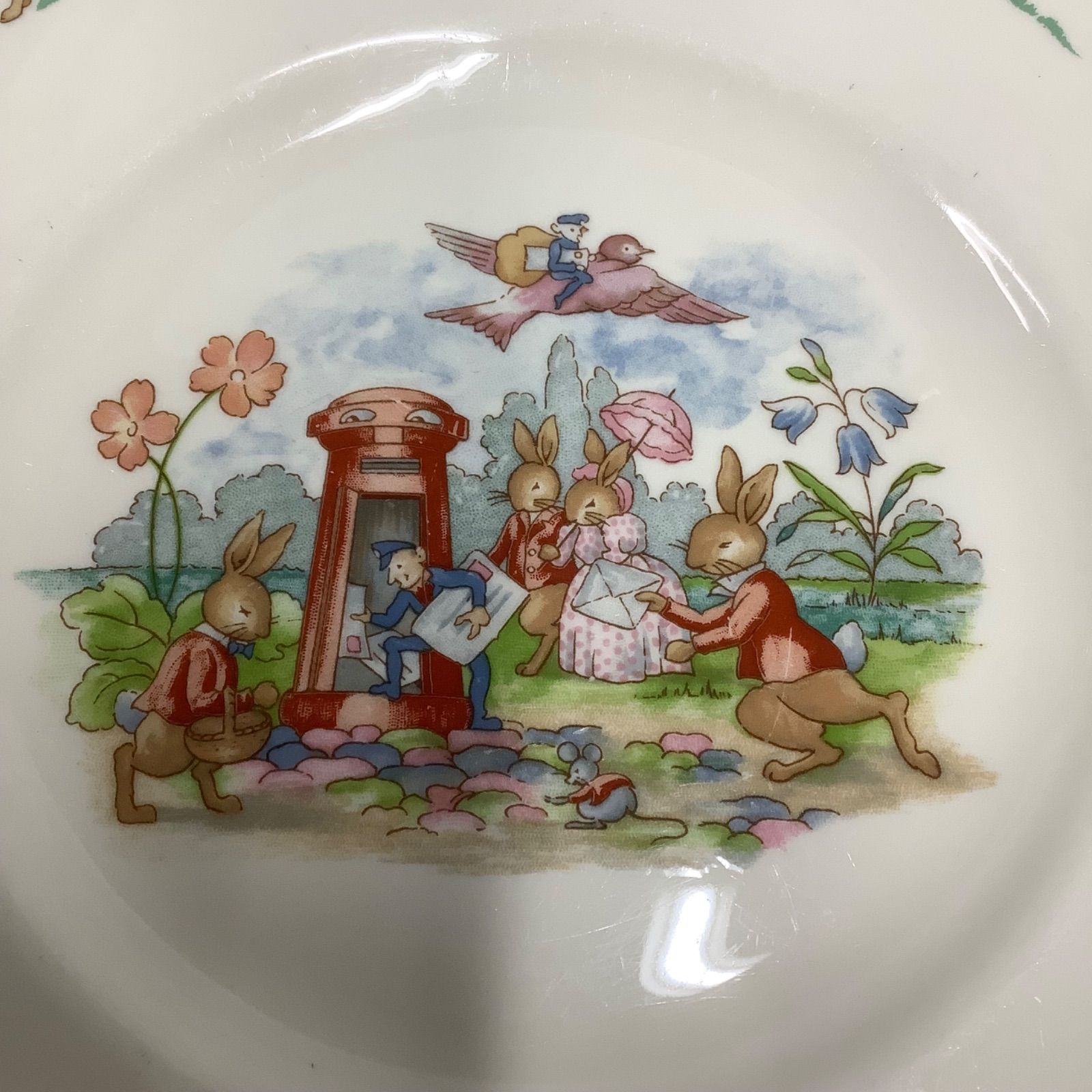 ヴィンテージ ロイヤルドルトン BUNNYKINSシリーズ プレート 2枚セット