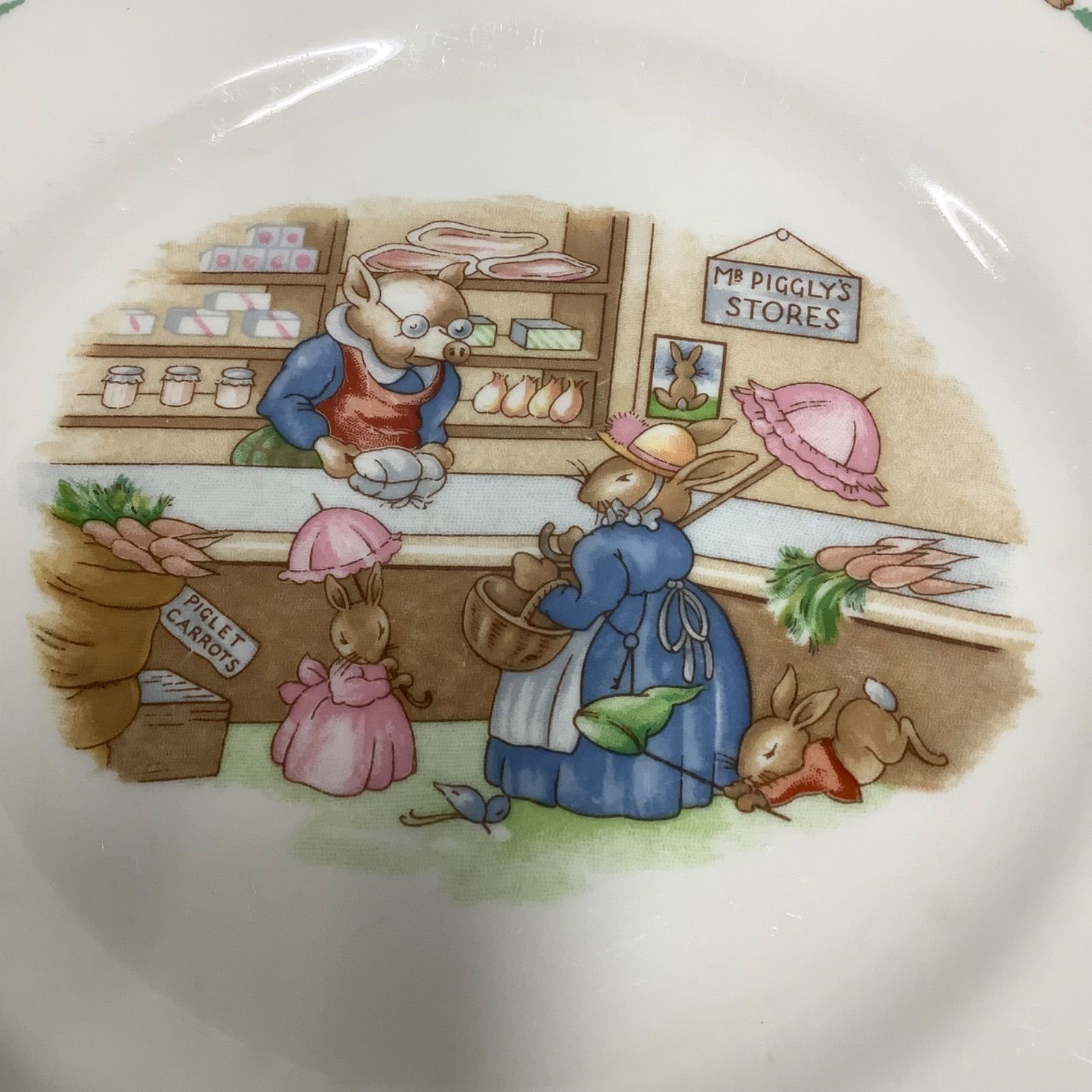 ヴィンテージ ロイヤルドルトン BUNNYKINSシリーズ プレート 2枚セット