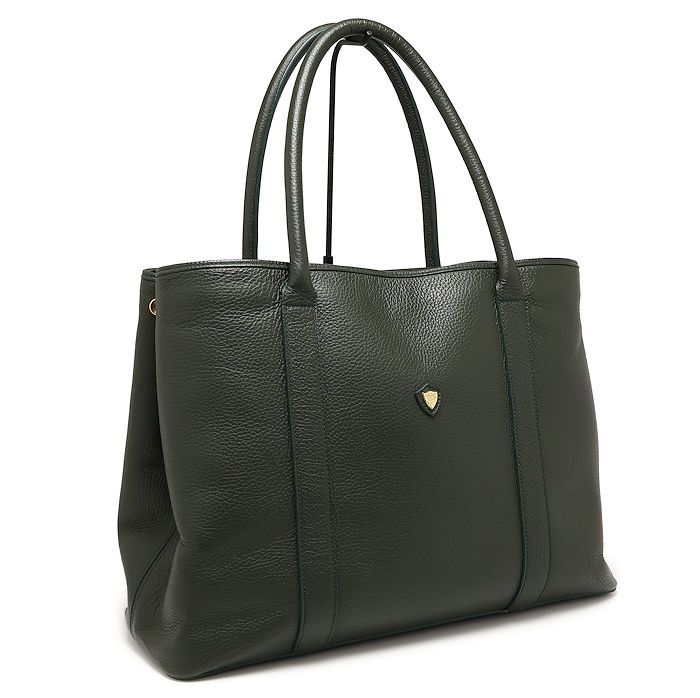 シャンボール セリエ トートバッグ シノン レザー グリーン CHAMBORD SELLIER