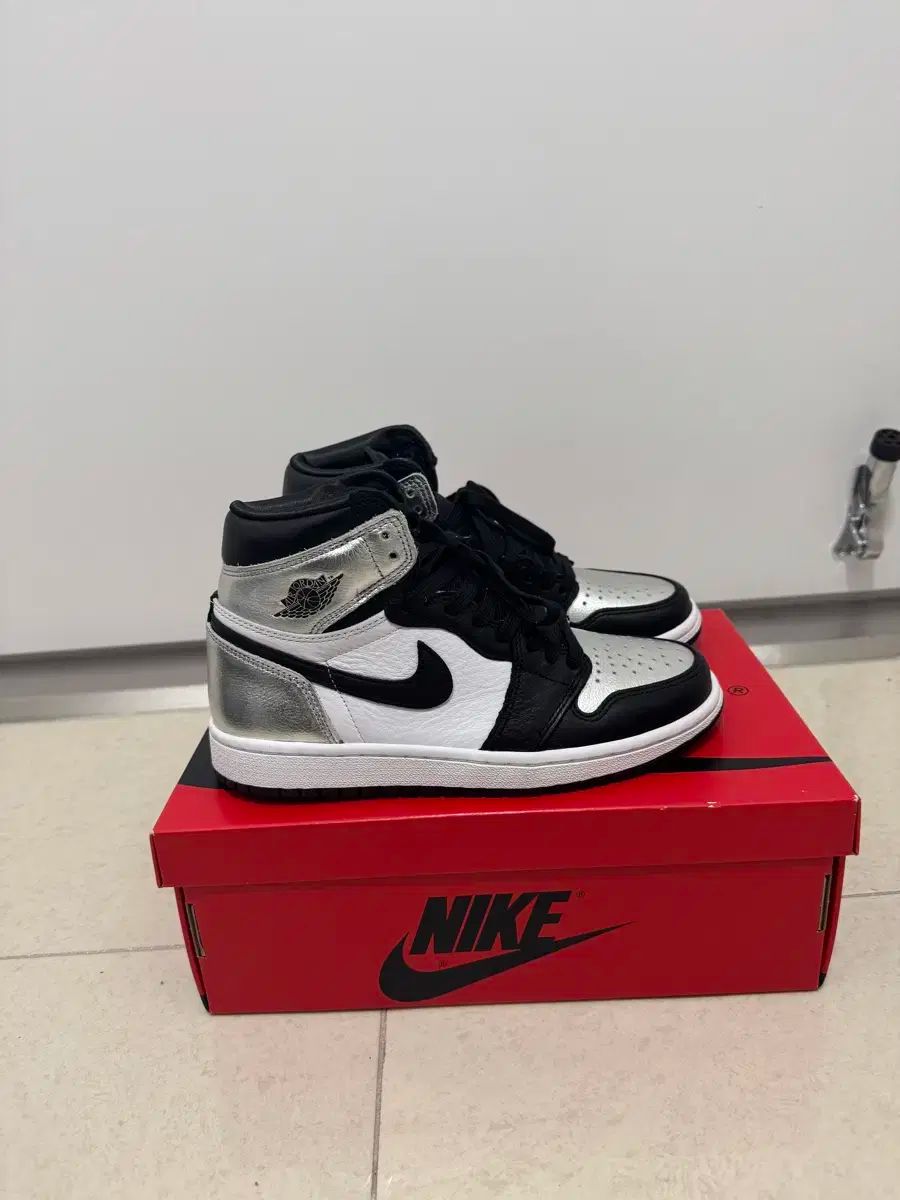 ジョーダン 1 レトロ ハイ OG シルバー トゥー