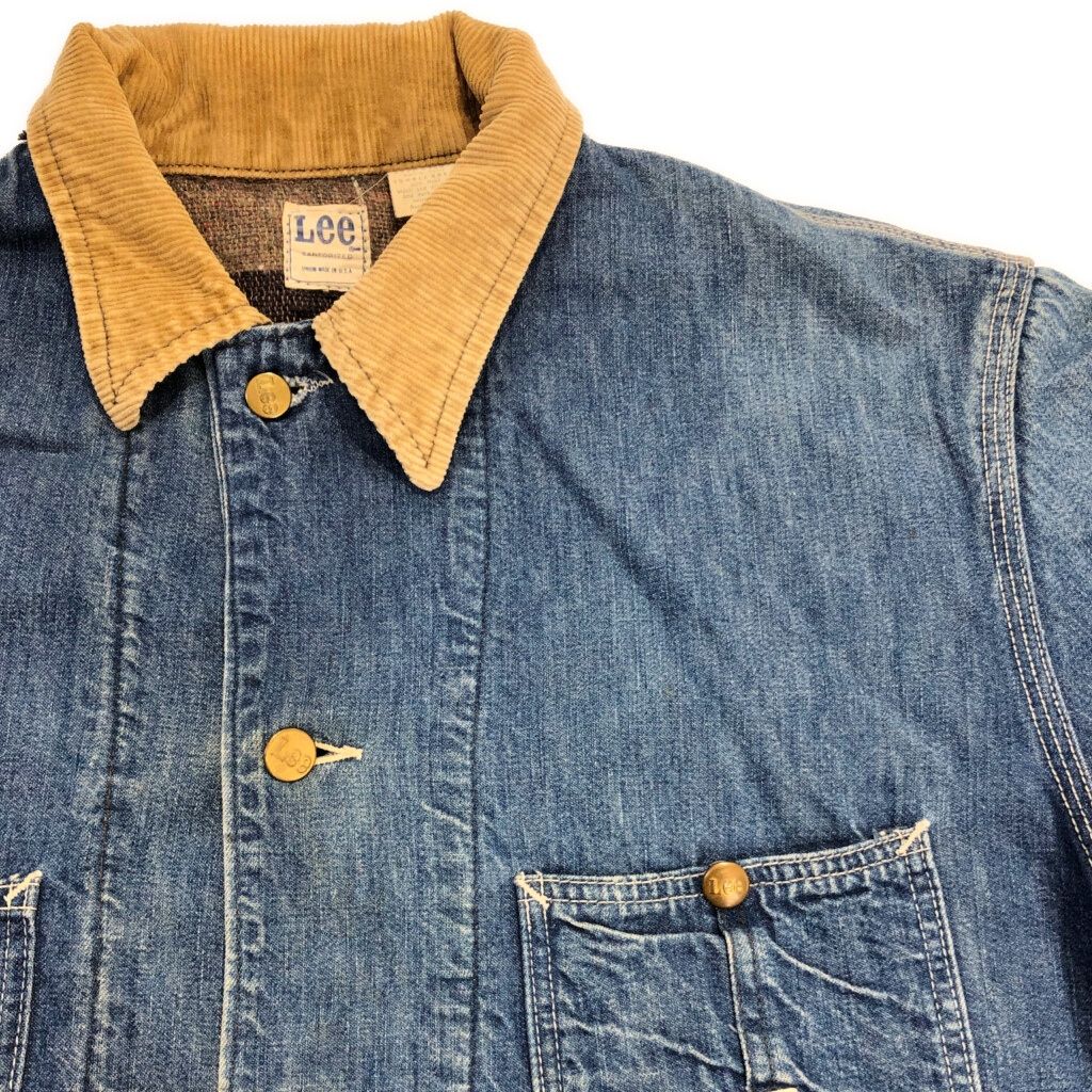 70年代 USA製 Lee リー 81-LJ デニムカバーオールジャケット