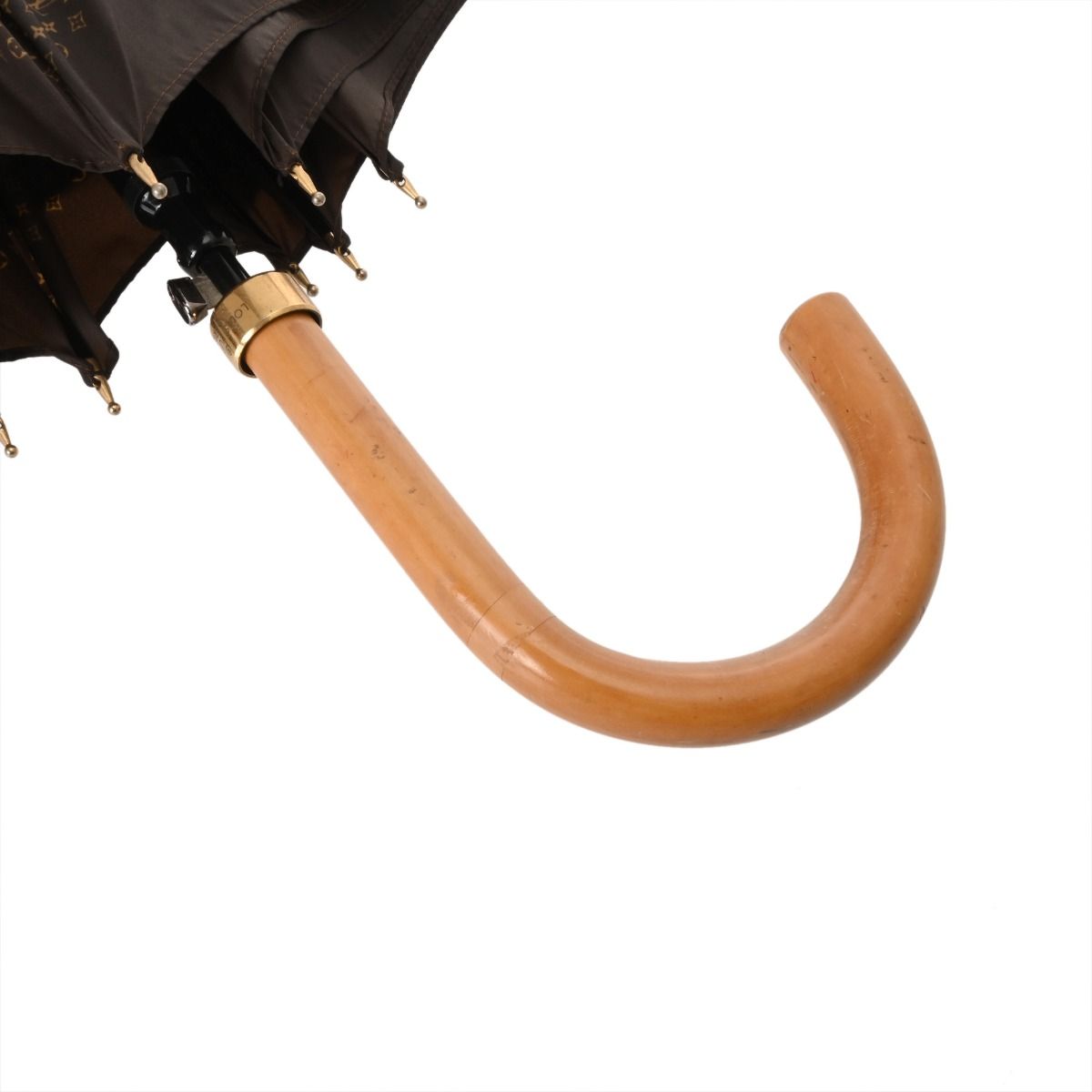 ルイヴィトン モノグラム パラプルュイジブレ 傘 ブラウン M70107 ユニ
