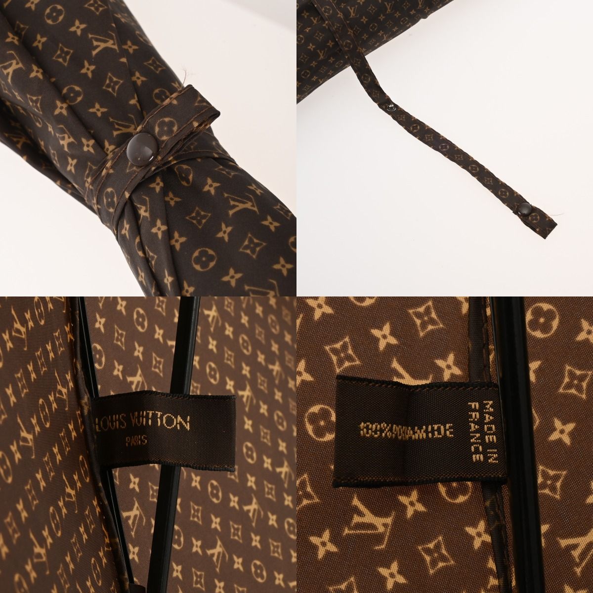 ルイヴィトン モノグラム パラプルュイジブレ 傘 ブラウン M70107 ユニ