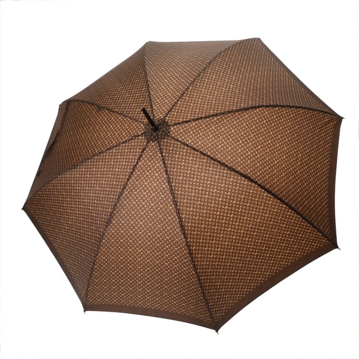 ルイヴィトン モノグラム パラプルュイジブレ 傘 90cm 7本骨 ブラウン ルイヴィトン モノグラム パラプルュイジブレ 傘 ブラウン M70107 ユニ