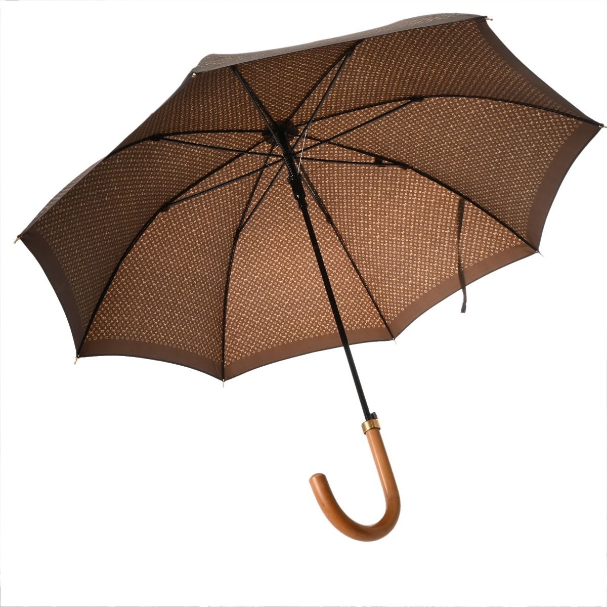 ルイヴィトン モノグラム パラプルュイジブレ 傘 ブラウン M70107 ユニセックス ポリエステル ブランド小物