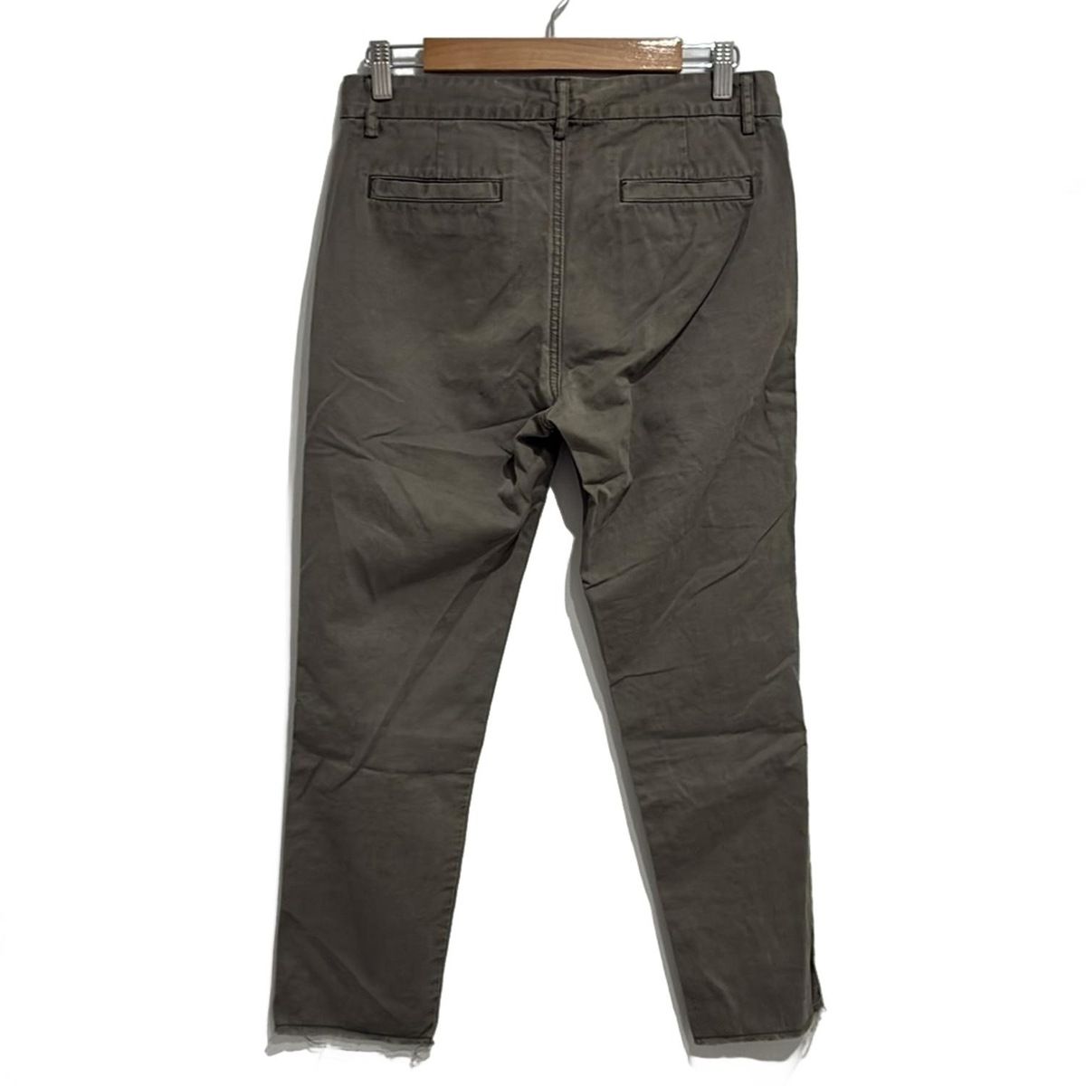 DEUXIEME CLASSE ドゥーズィエム パンツ サイズ36 S レディース - カーキ フルレングス ダメージ加工