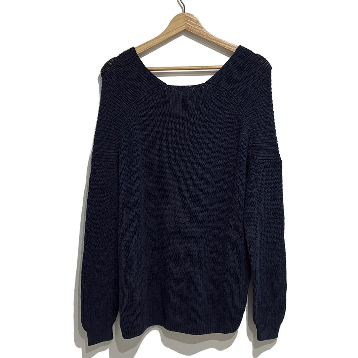 DEUXIEME CLASSE ドゥーズィエム 長袖セーター レディース - ネイビー