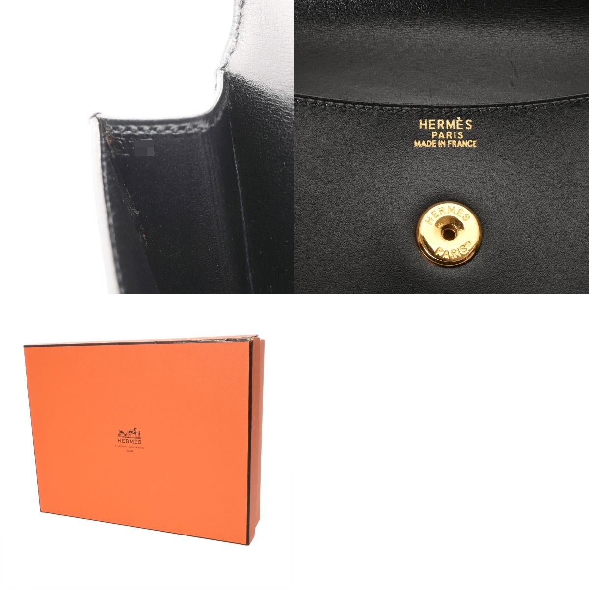 ボックスカーフ クラッチバッグ