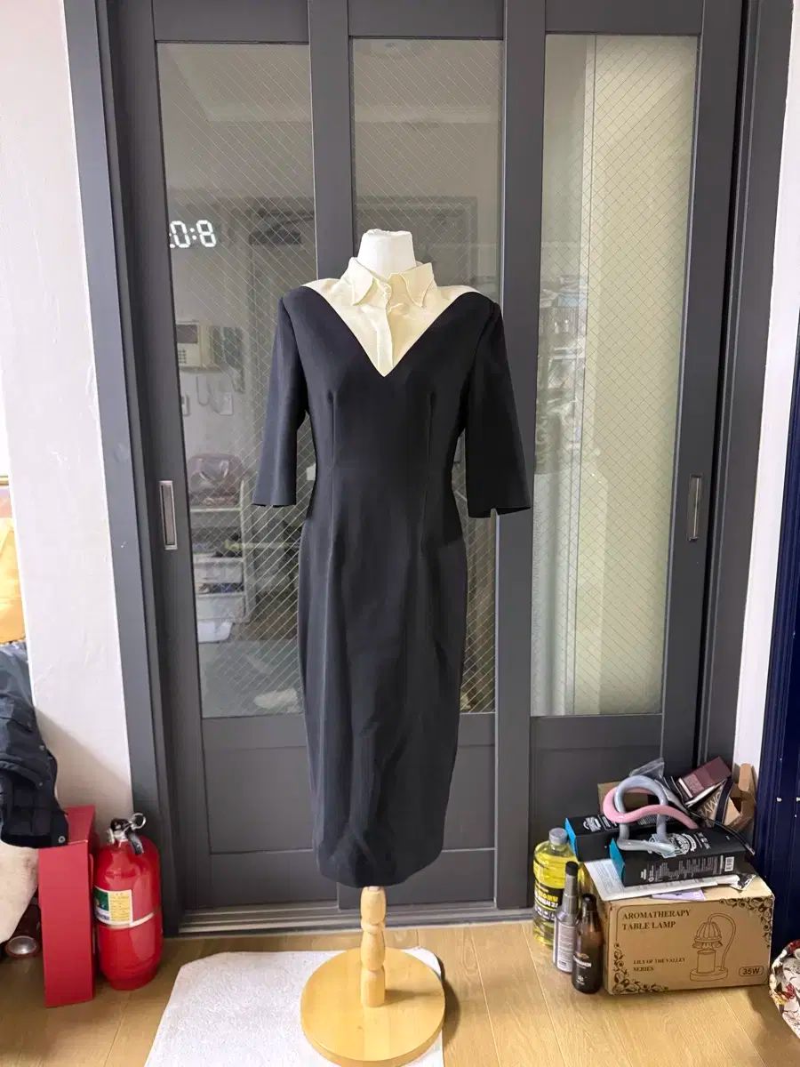 1104ライナー SUPER LYNNちゃん ブラック ニッティング ONE PIECE