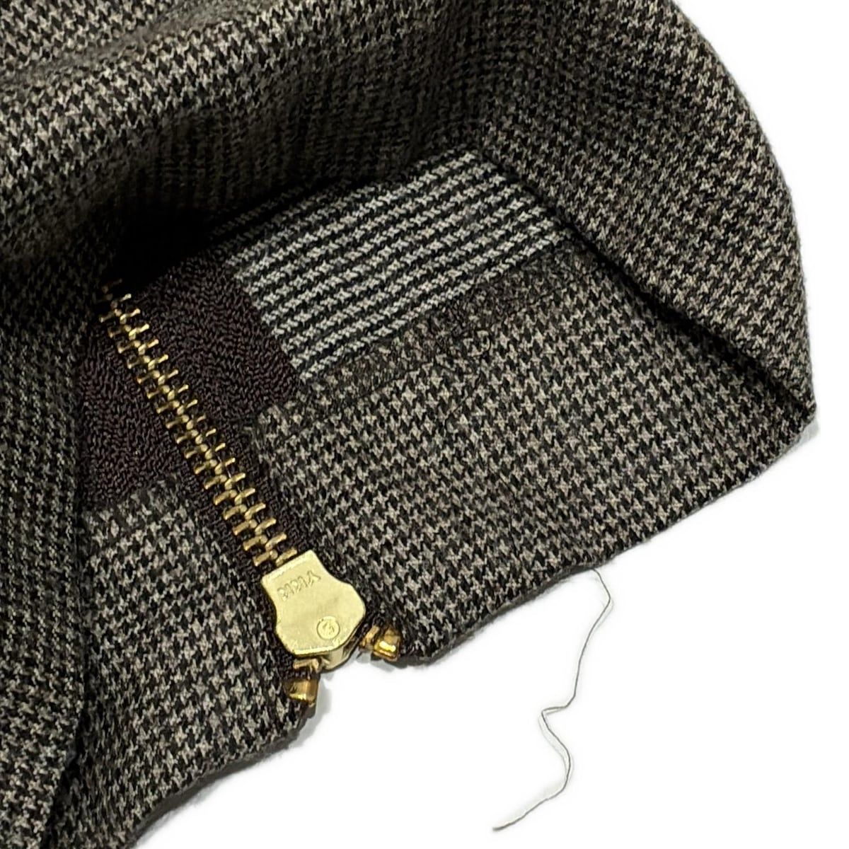 フルレングス 千鳥格子柄