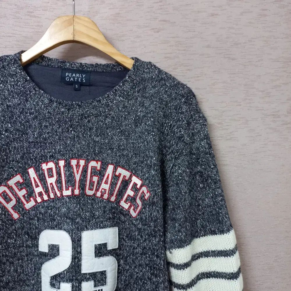 PEARLY GATES 韓国パーリーゲイツ 長袖シャツ ロゴチャーム 刺繍 0