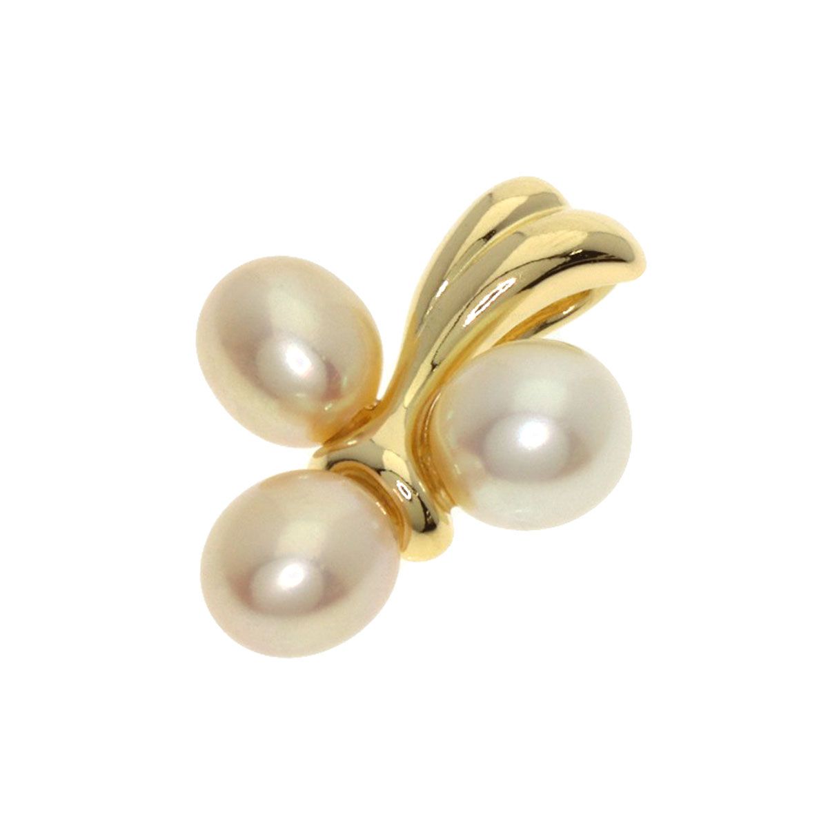 TASAKI タサキ パール 真珠 ペンダントトップ K 18 YG レディース