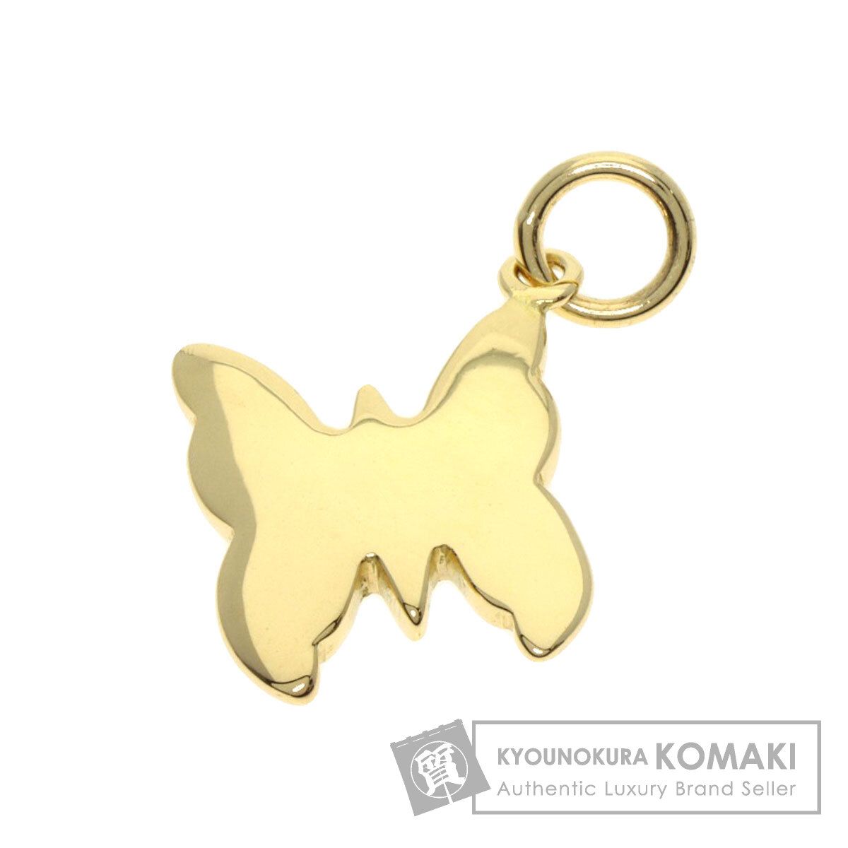 Pomellato ポメラート DoDo バタフライ 蝶 ペンダントトップ K18YG レディース