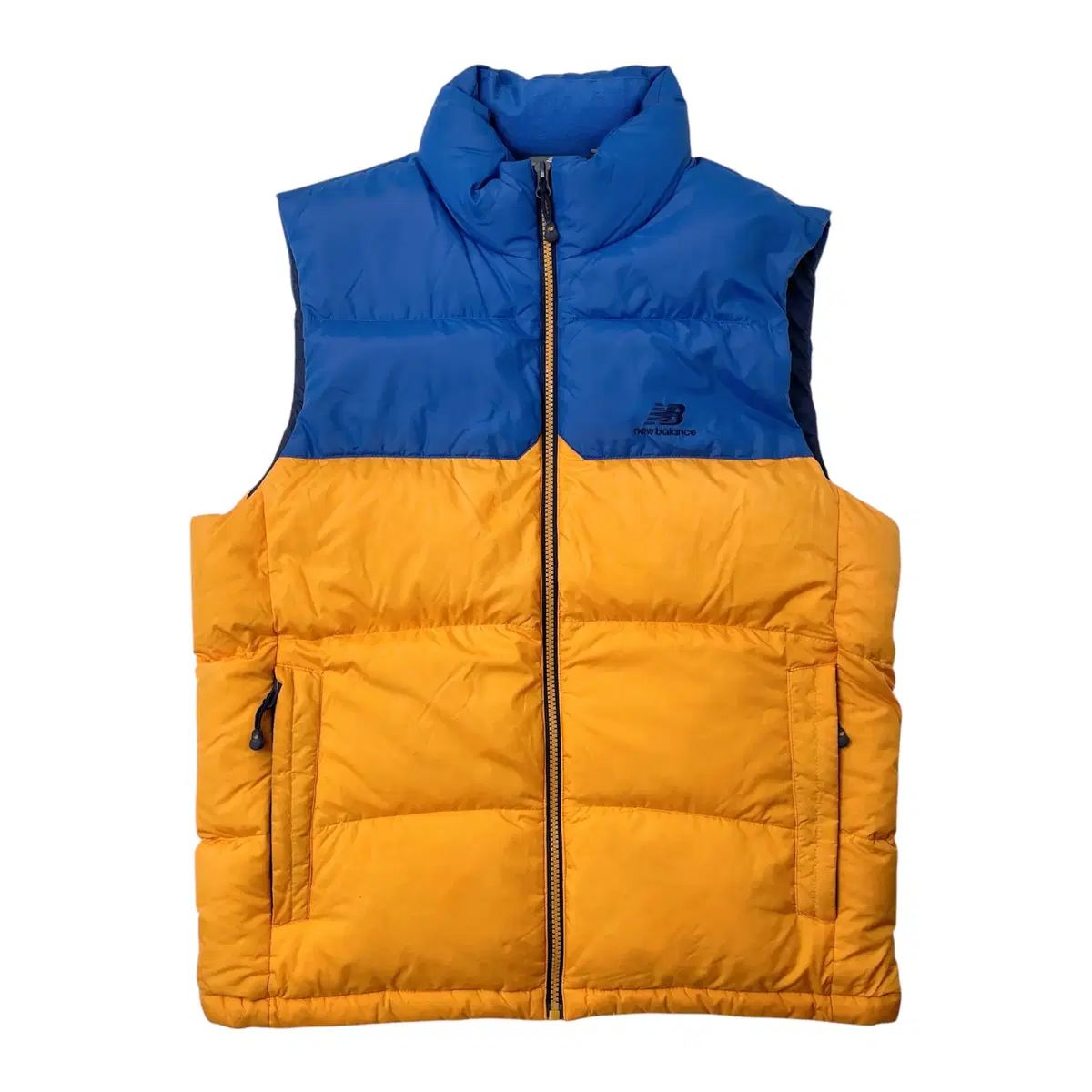中古 New Balance バイカラー ダウンベスト ベスト 100(L)