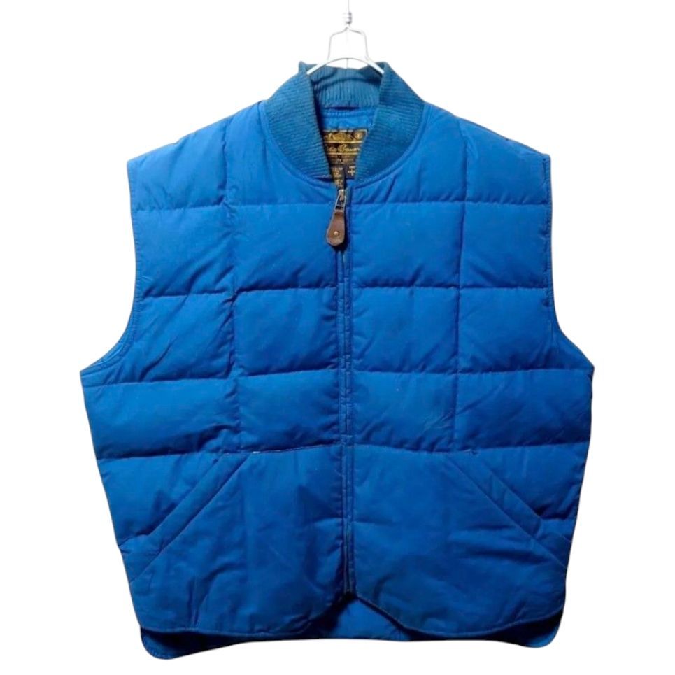 Eddie Bauer 80 s 黒タグ グースダウンベストA-1341