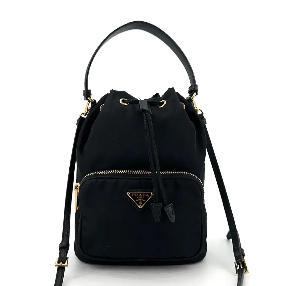 プラダ リナイロン ポコノ バケットバッグ 1bh038