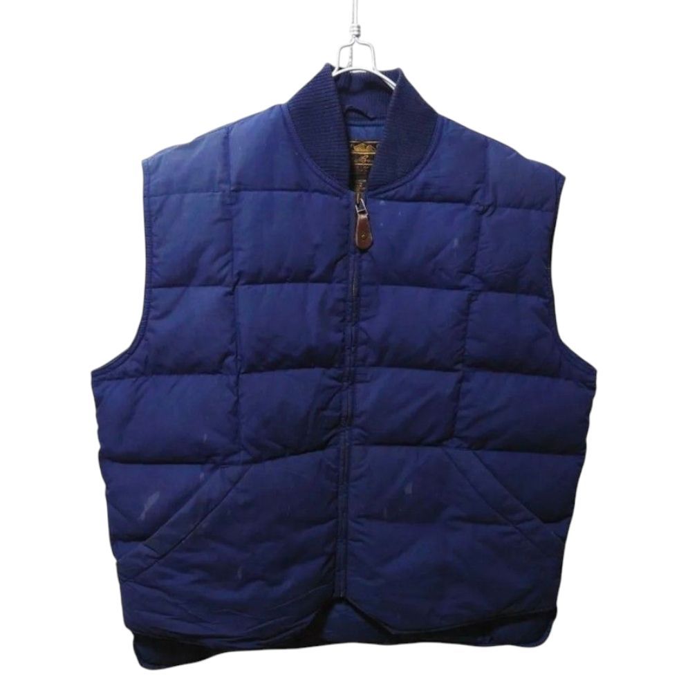 Eddie Bauer】80's 黒タグ グースダウンベストA-1312 - メルカリ