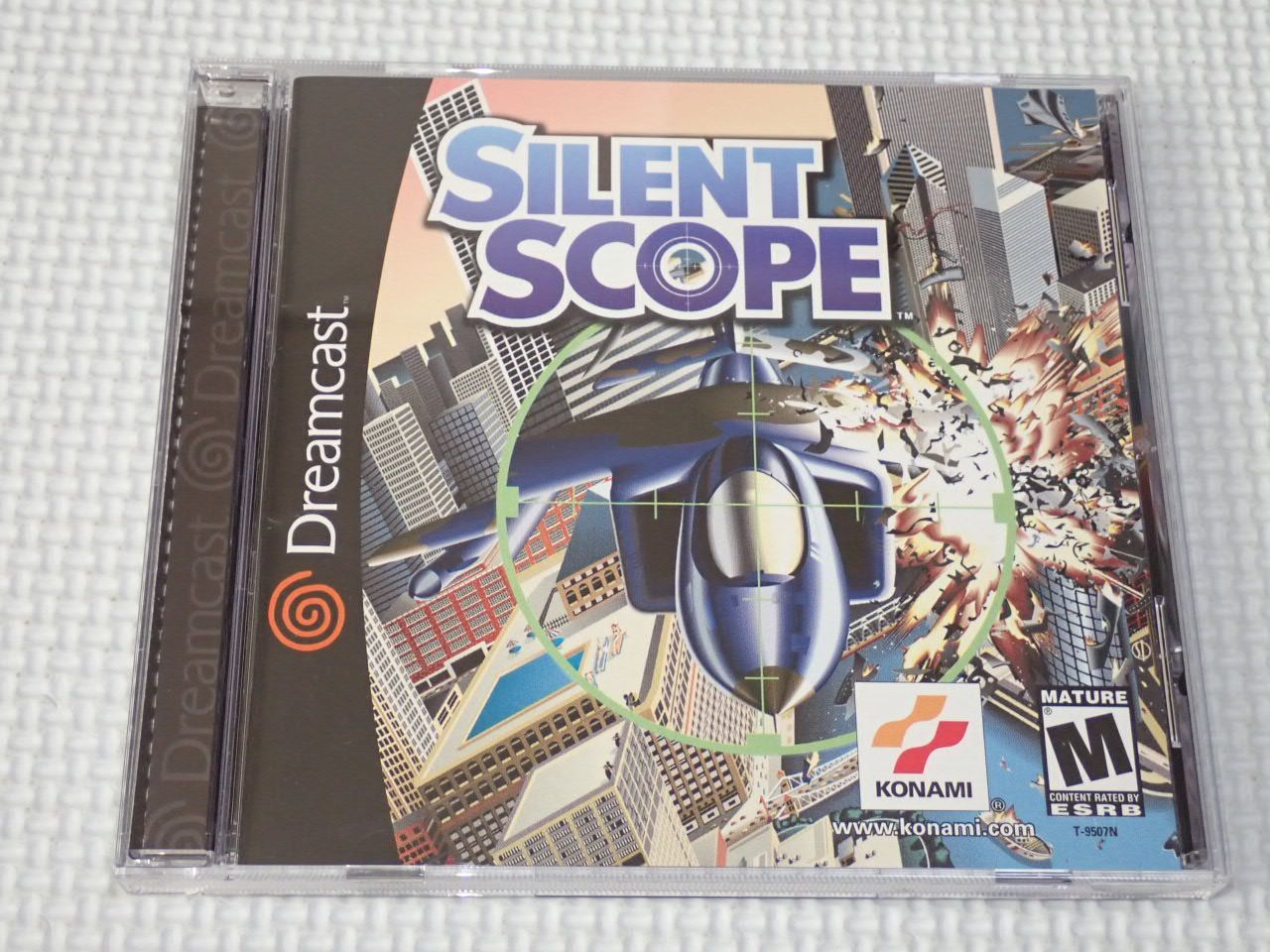 DC SILENT SCOPE 海外版 北米版 ドリームキャスト 説明書付 ソフト付