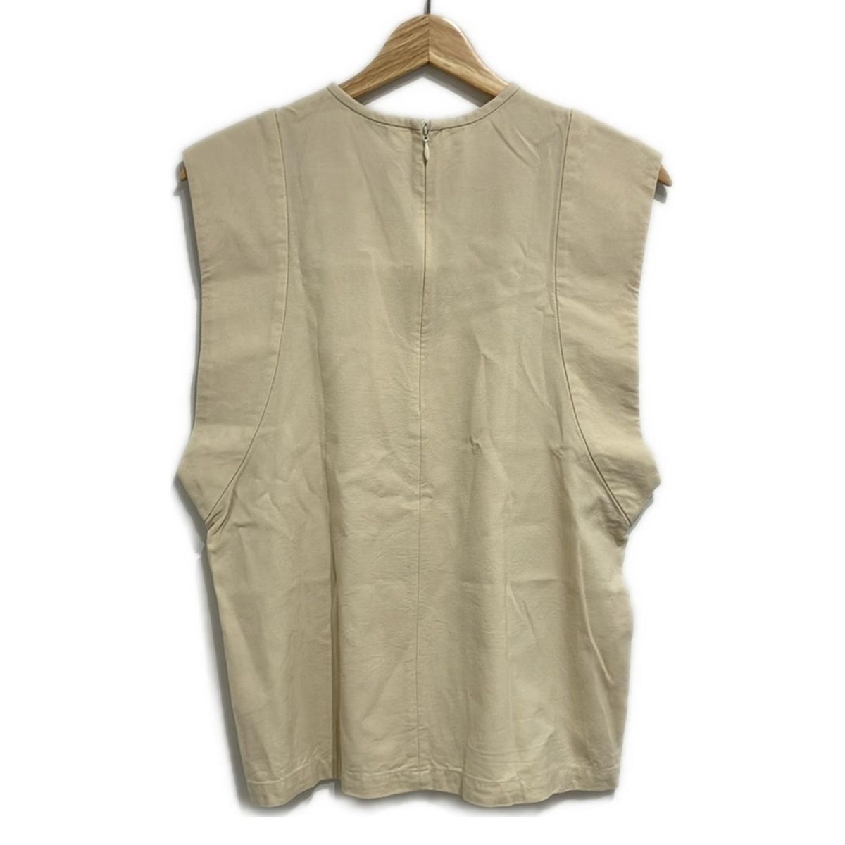 CLANE クラネ ノースリーブカットソー サイズ1 S レディース ベージュ