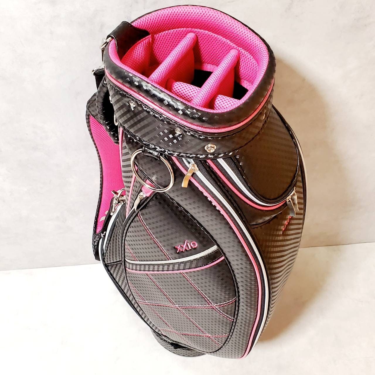 極美品】XXIO ゼクシオ レディース キャディバッグ ゴルフバッグ