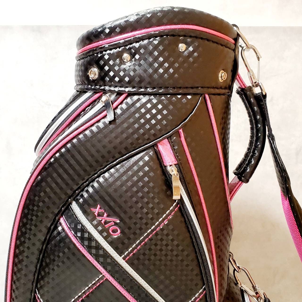 極美品】XXIO ゼクシオ レディース キャディバッグ ゴルフバッグ