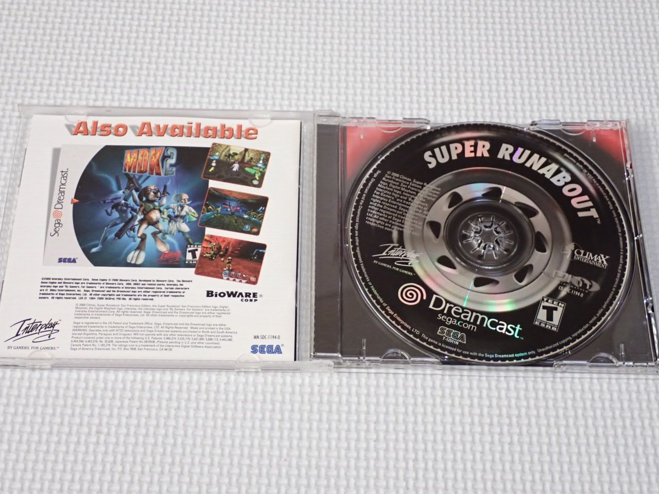 DC SUPER RUNABOUT SAN FRANCISCO EDITION 海外版 北米版 ドリームキャスト 説明書付 ソフト付