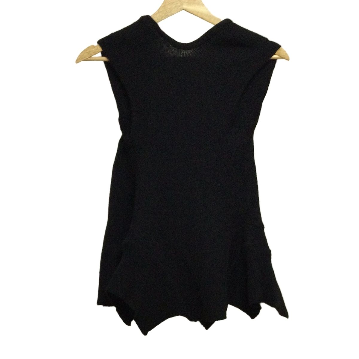 Y s ワイズ ノースリーブセーター サイズ2 M レディース - ダークネイビー クルーネック