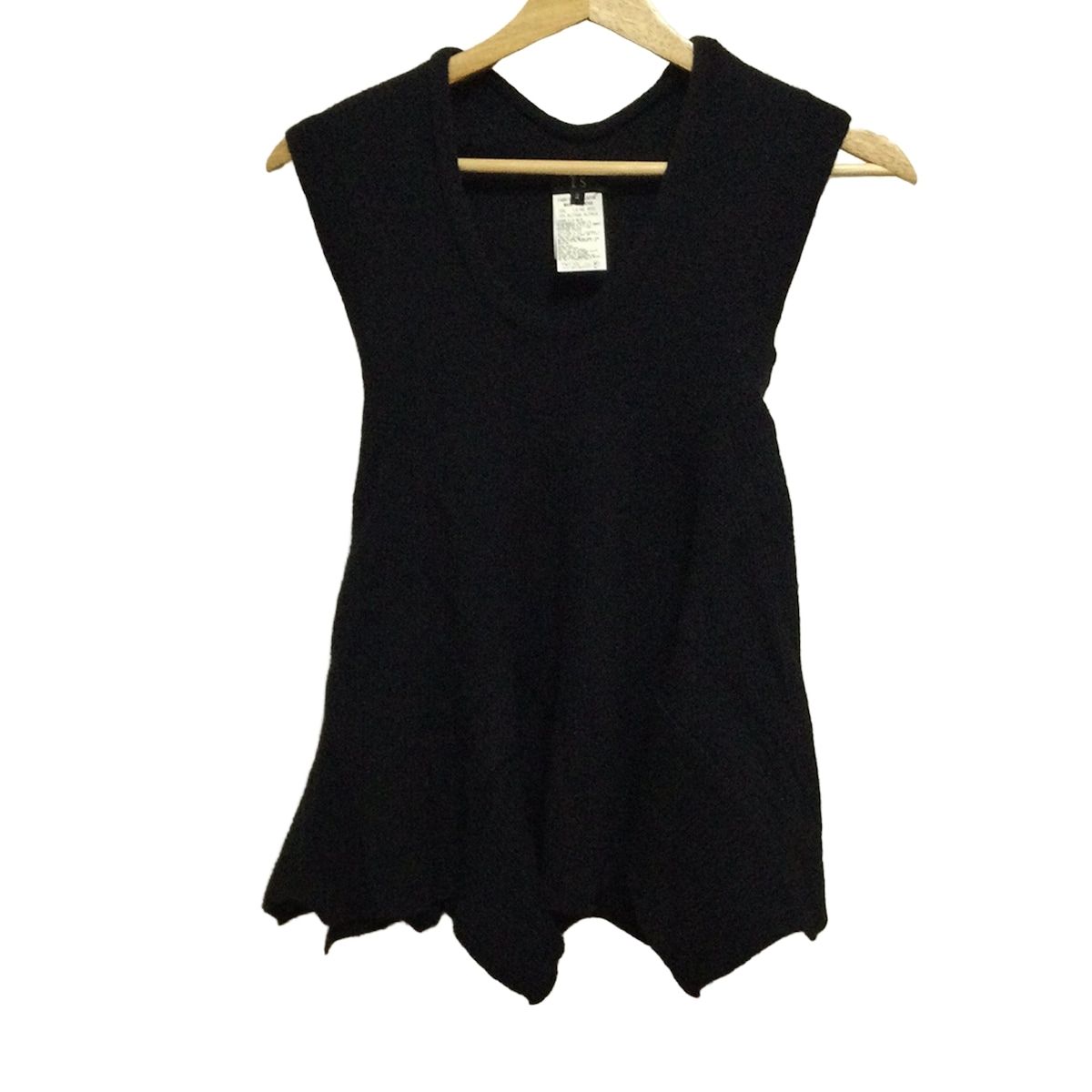 Y s ワイズ ノースリーブセーター サイズ2 M レディース - ダークネイビー クルーネック