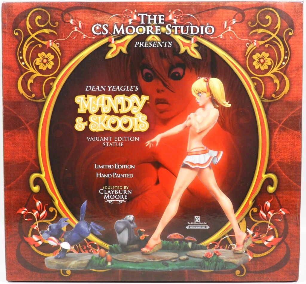 THE CS MOORE STUDIO VARIANT EDITION STATUE MANDY - SKOOTS