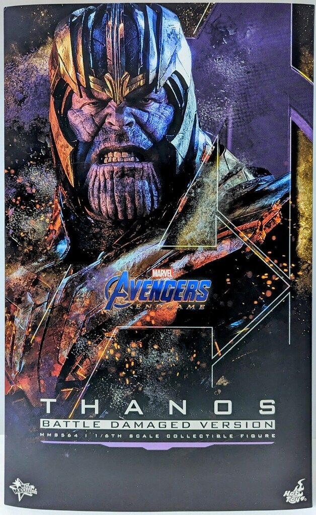 HOTTOYS MOVIE MASTERPIECE THANOS BATTLE DAMAGED VERSION MMS564